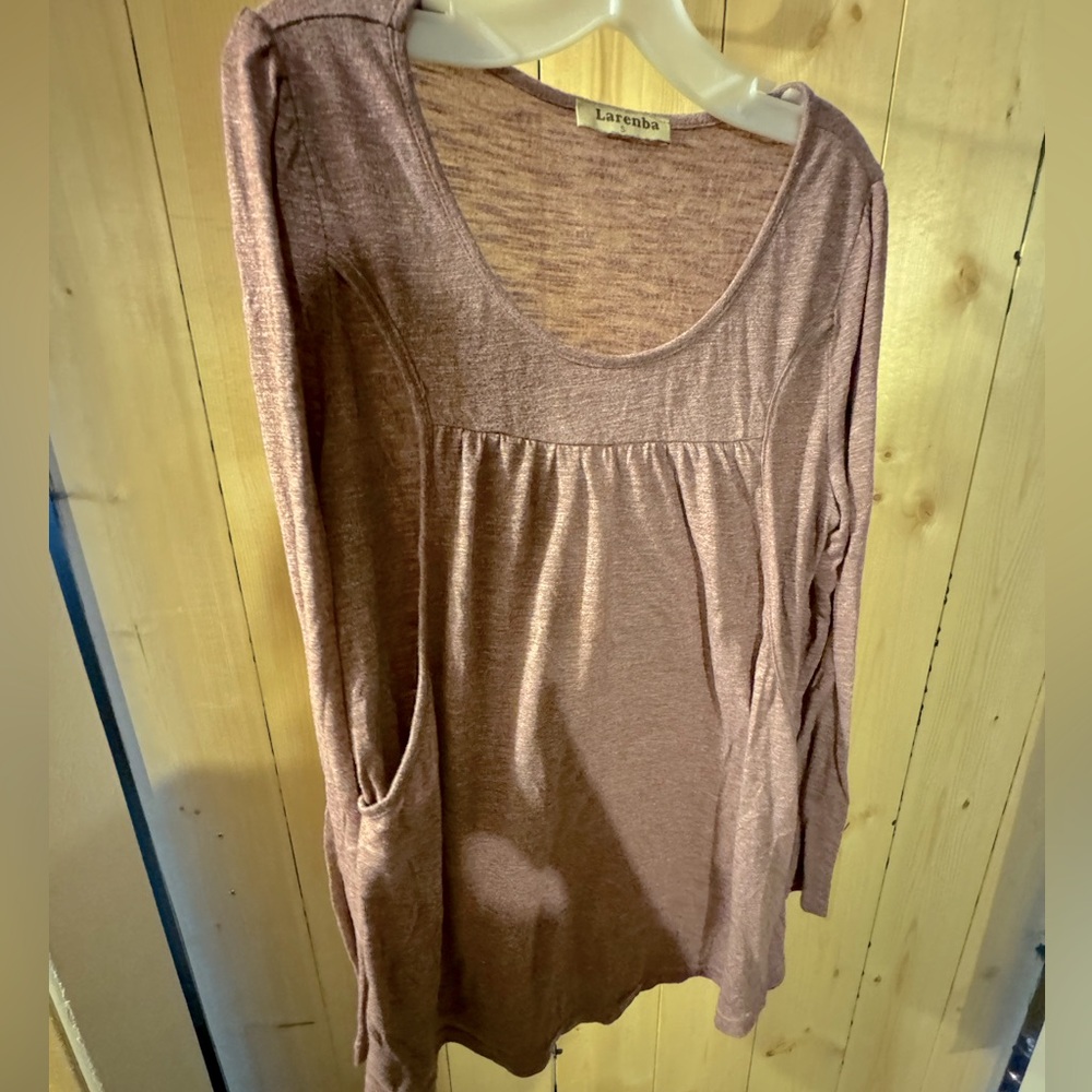 Nursing long sleeve top